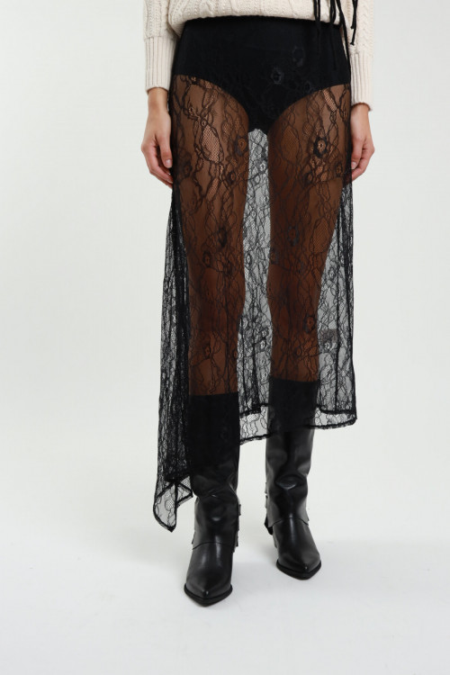 Susy Mix Gonna Asimmetrica In Pizzo