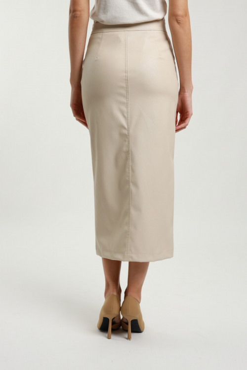 Susy Mix Gonna Lunga Ecopelle