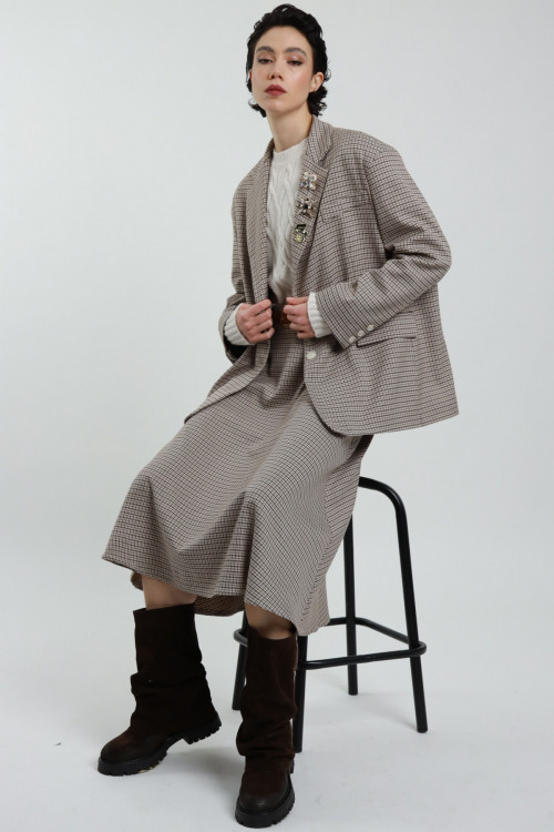 Susy Mix Gonna Midi con Cintura