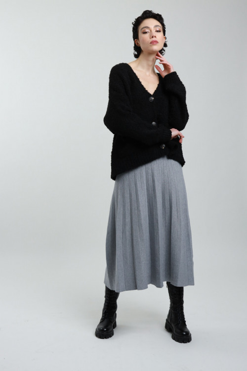 Susy Mix Gonna Plissè in Maglia