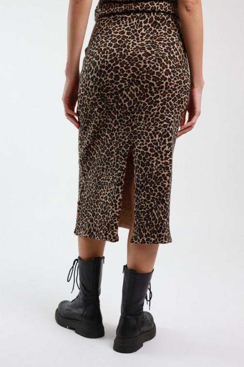 Susy Mix Longuette In Maglia Maculata