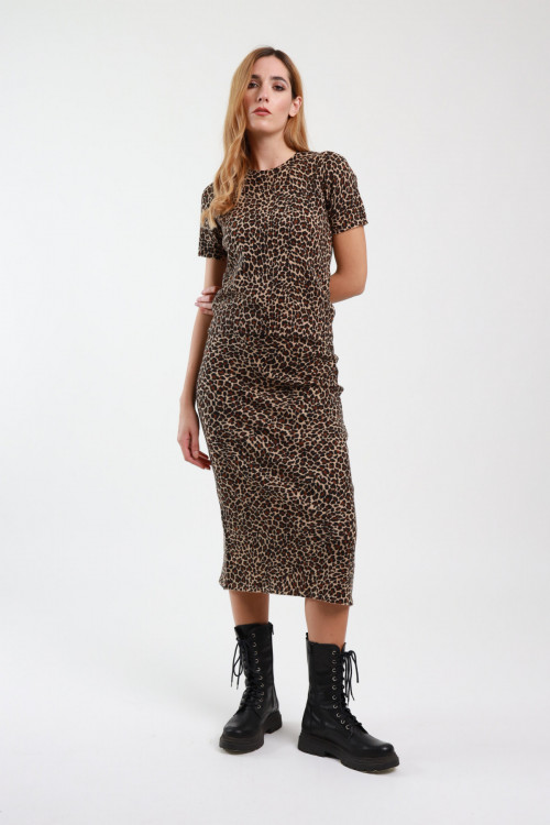 Susy Mix Longuette In Maglia Maculata