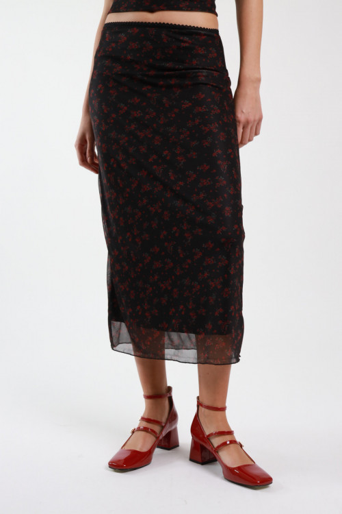 Susy Mix Longuette Tulle Fiorellini