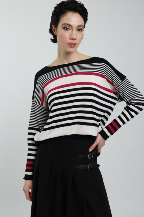 Susy Mix Maglia A Righe