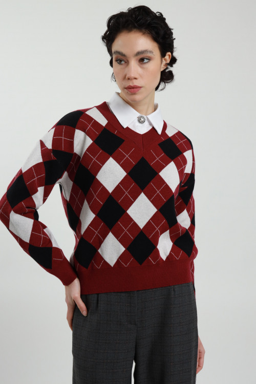 Susy Mix Maglia A Rombi