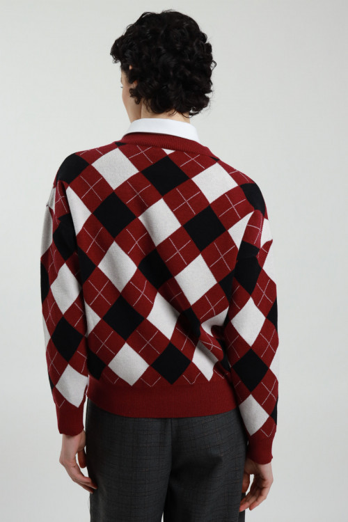 Susy Mix Maglia A Rombi