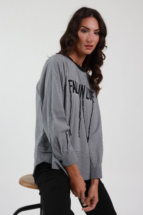 Susy Mix Maglia Gessata 'Fall in Love'