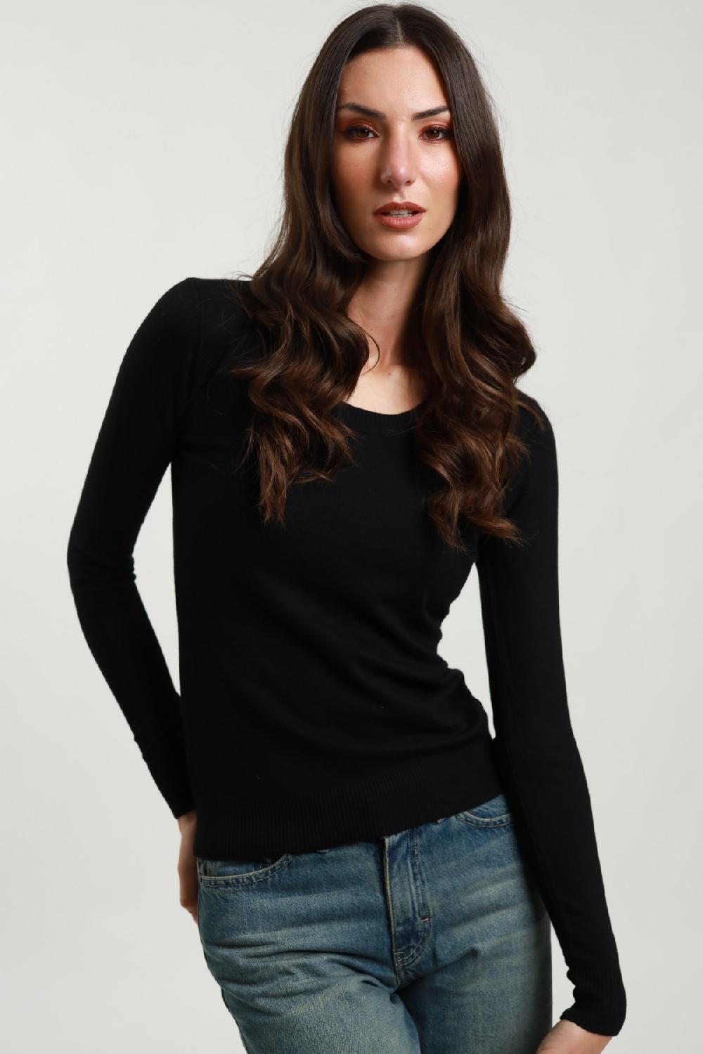 Susy Mix Maglia Girocollo