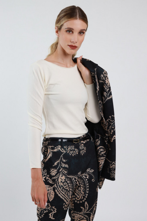 Susy Mix Maglia Scollo Barchetta