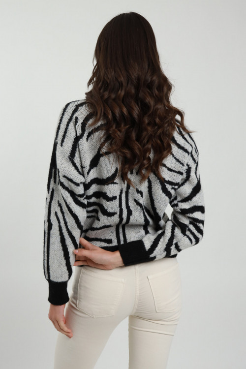 Susy Mix Maglia Zebrata