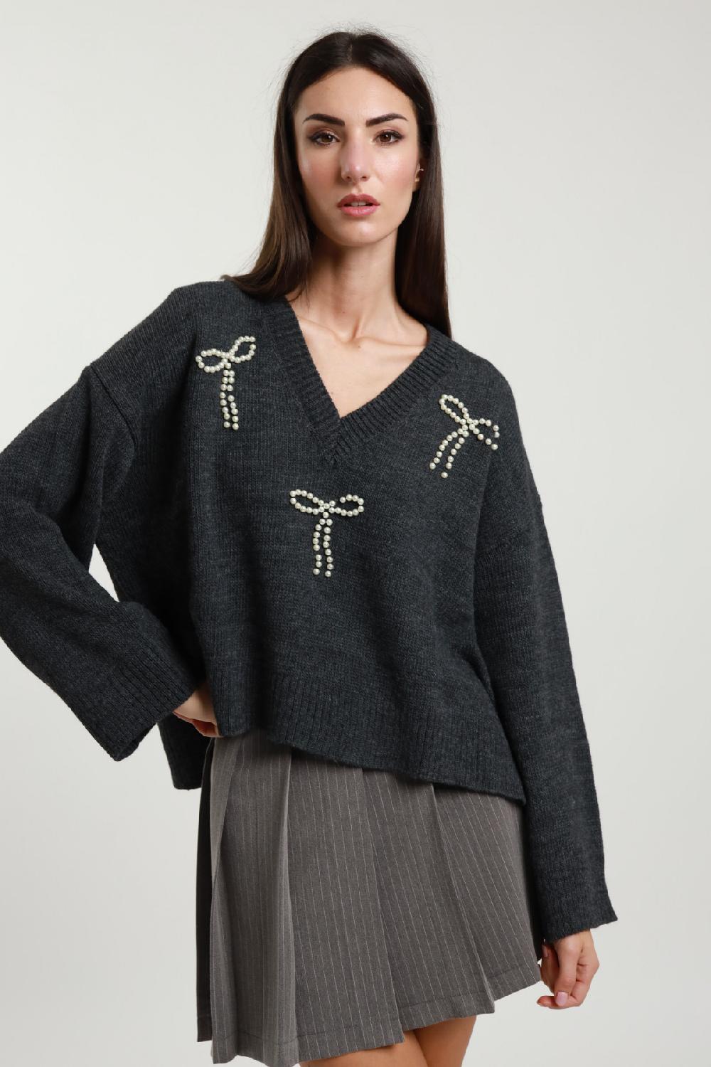 Susy Mix Maglioncino Fiocchi