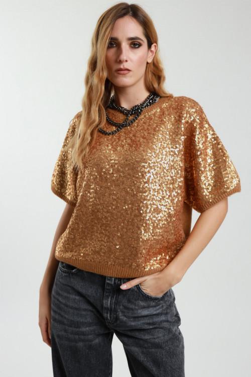 Susy Mix Maglioncino Maniche Corte