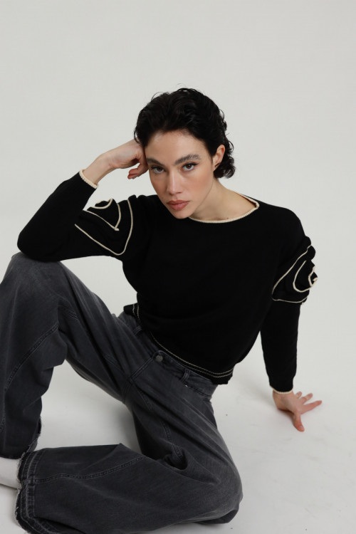 Susy Mix Maglioncino Ricamo