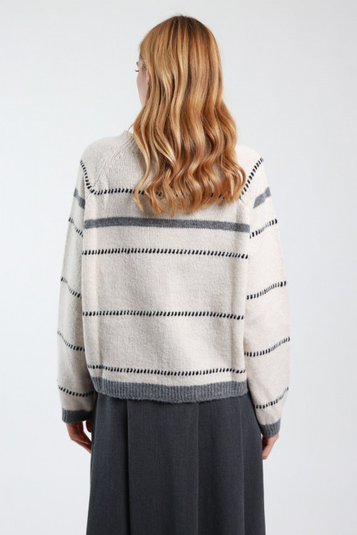 Susy Mix Maglione Righe