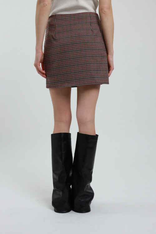 Susy Mix Minigonna Quadri