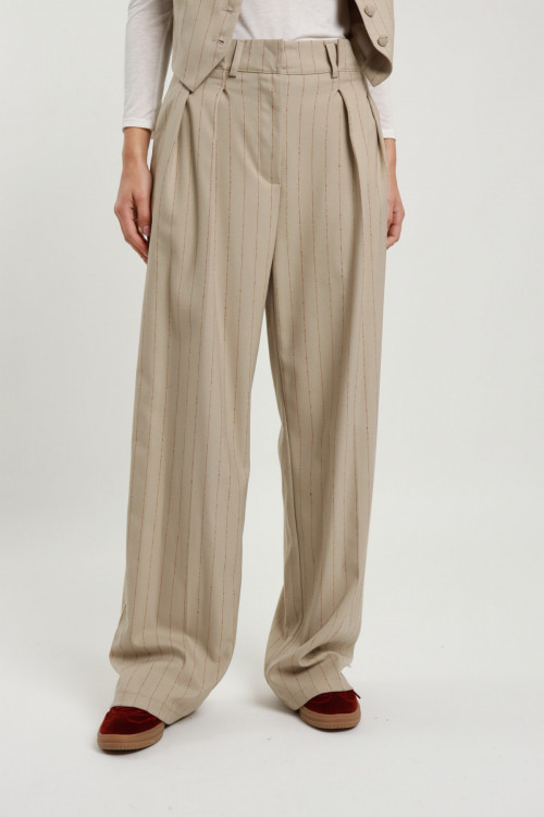 Susy Mix Pantalone Gessato