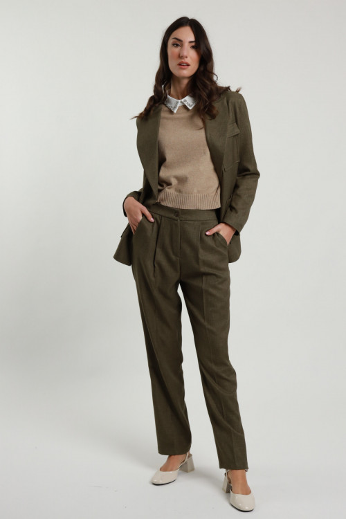 Susy Mix Pantaloni Con Pence