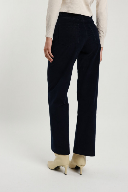 Susy Mix Pantaloni Dritti Velluto