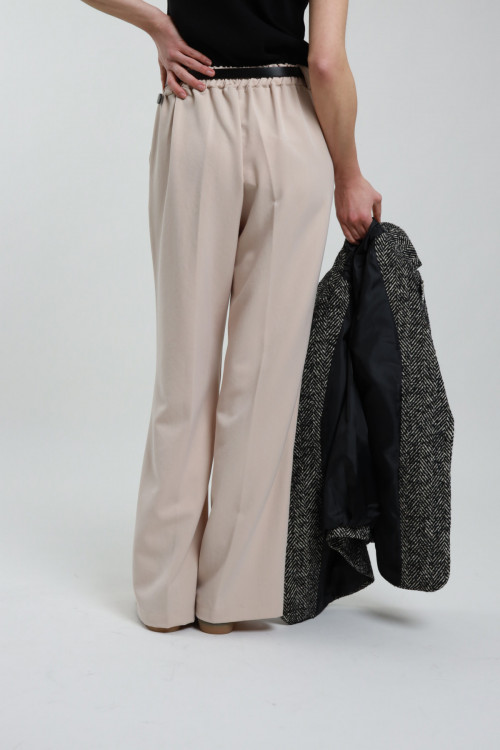 Susy Mix Pantaloni Gamba Dritta Con Cintura
