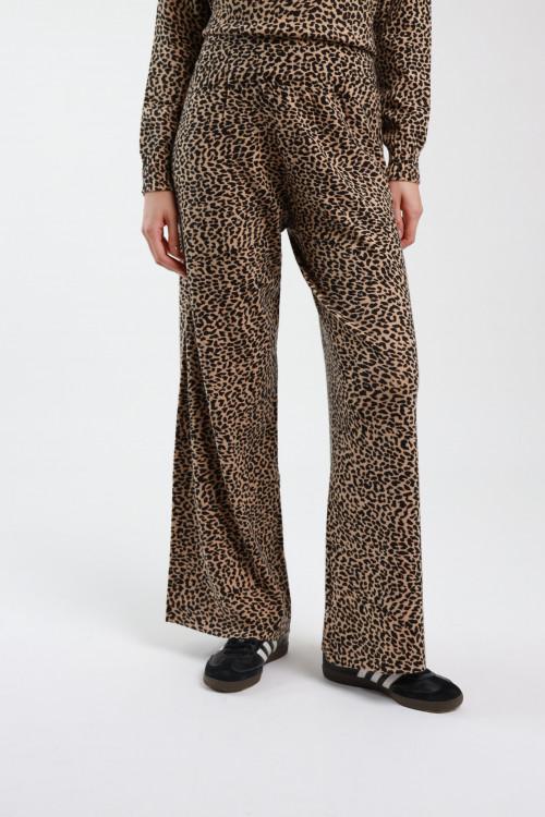 Susy Mix Pantaloni In Maglia Maculati