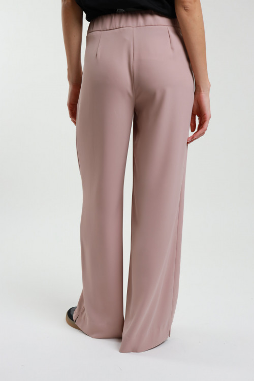Susy Mix Pantaloni Palazzo Con Bottone