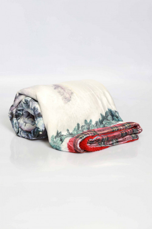 Susy Mix Plaid Stampa Gatto