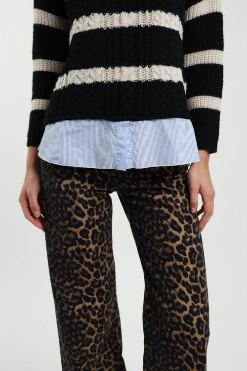 Susy Mix Pullover Righe