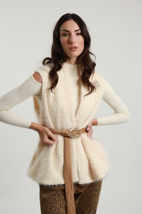 Susy Mix Smanicato Effetto Pelo