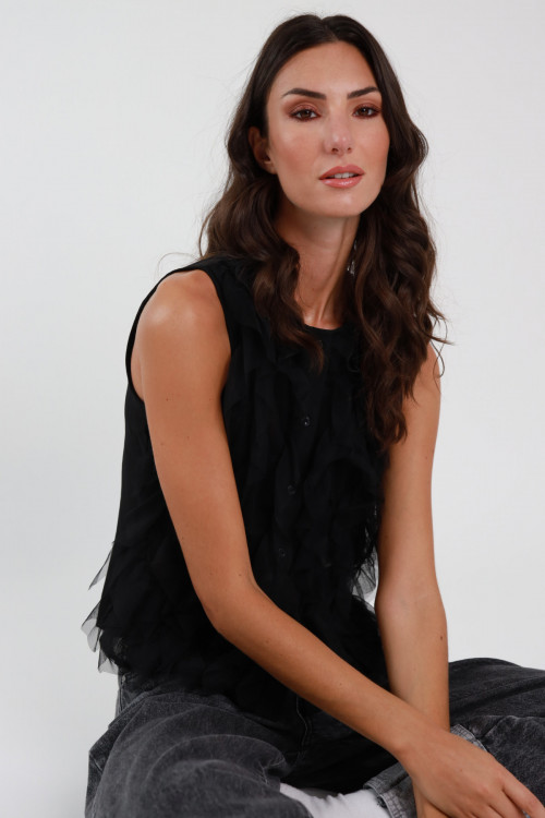 Susy Mix Top Con Balze