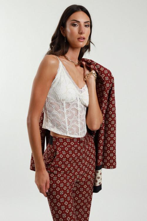 Susy Mix Top in Pizzo