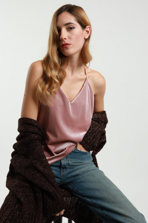 Susy Mix Top Velluto