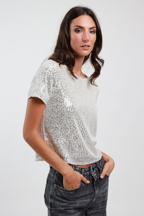 Susy Mix Tshirt Paillettes