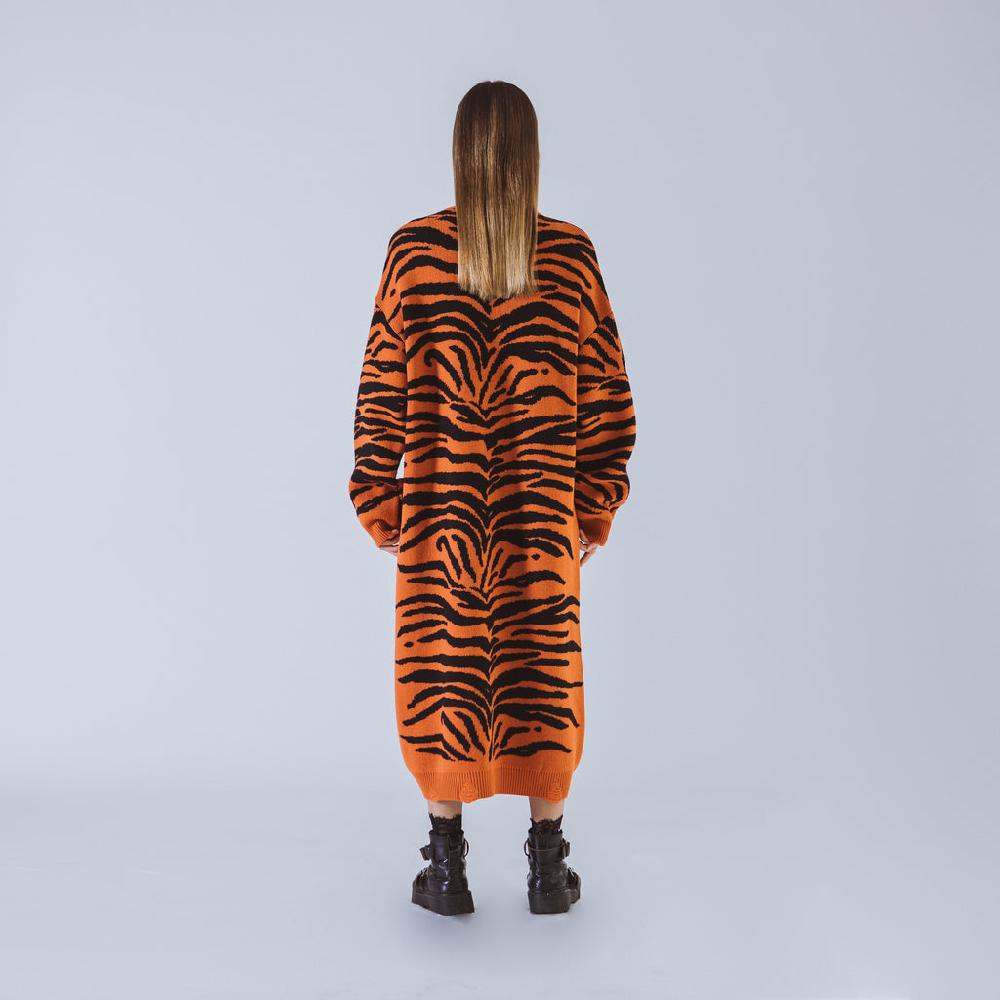 Sveta Milano Cardigan Lungo Jacquard Wendy