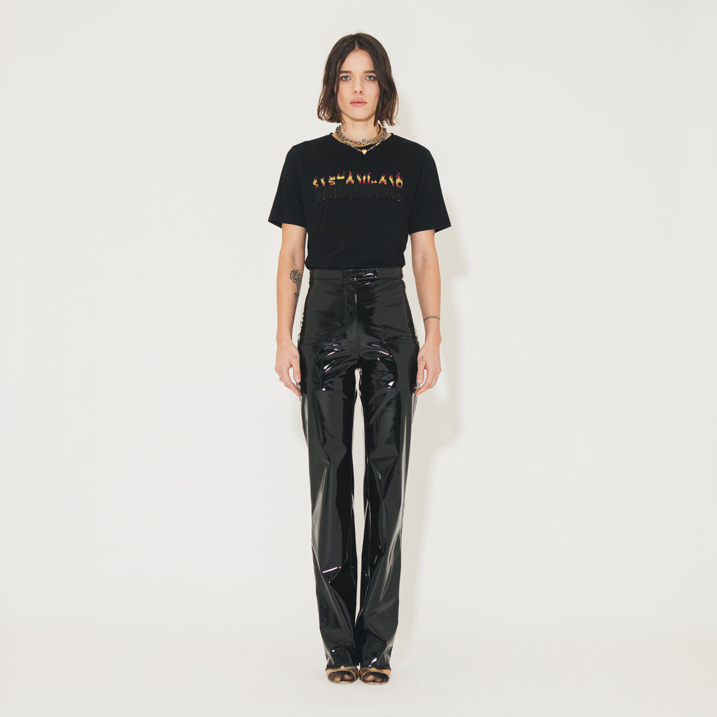 Sveta Milano T-shirt Madonna In Jersey Di Cotone