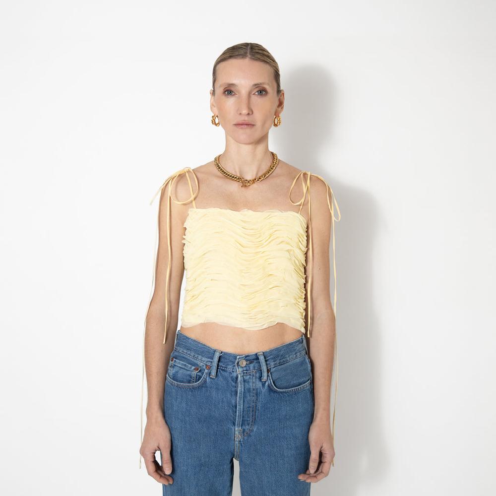 Sveta Milano Top Trinacria Con Ruches