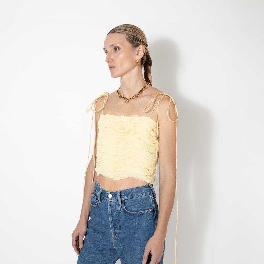 Sveta Milano Top Trinacria Con Ruches