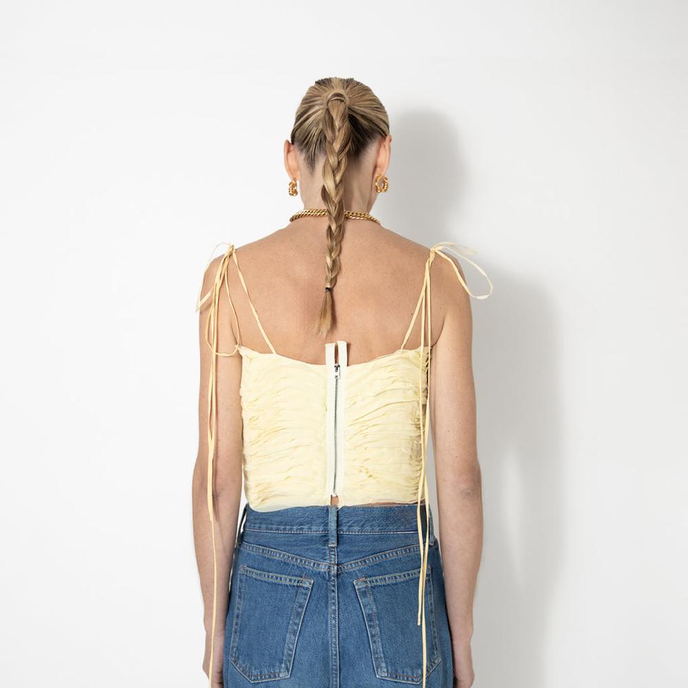 Sveta Milano Top Trinacria Con Ruches