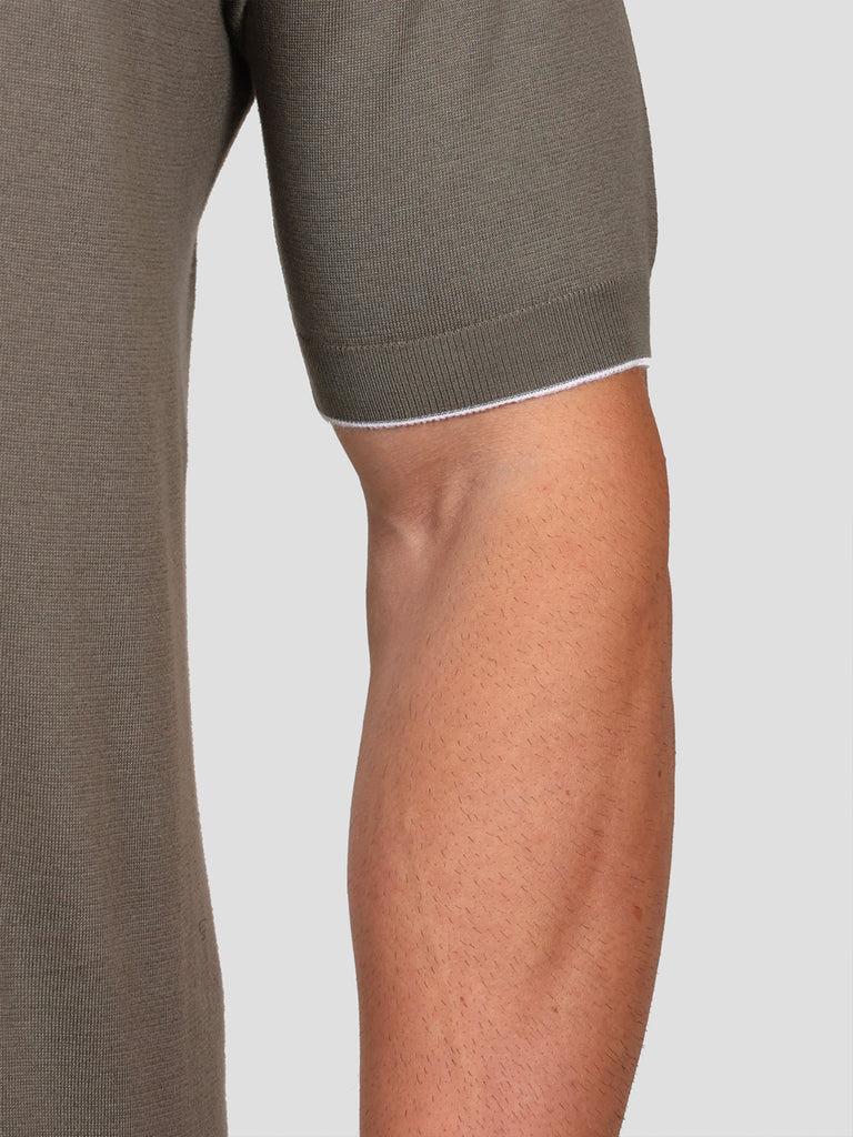 Svevo Maglia Polo 100% Cotone Supersoft Grigia E Bianca