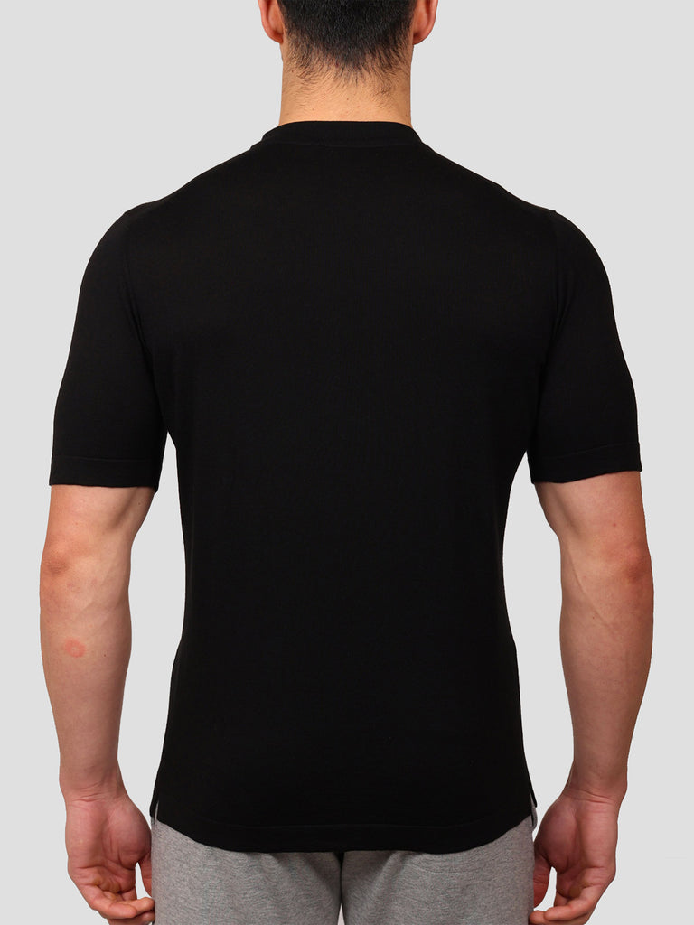 Svevo Girocollo 100% Cotone Supersoft Nero