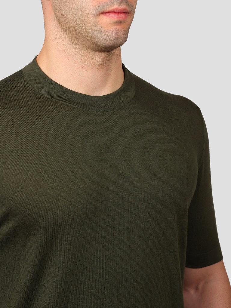 Svevo Girocollo 100% Cotone Supersoft Verde