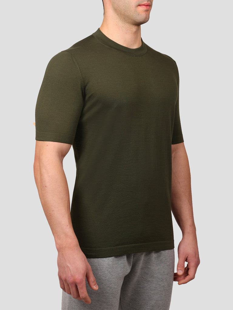 Svevo Girocollo 100% Cotone Supersoft Verde