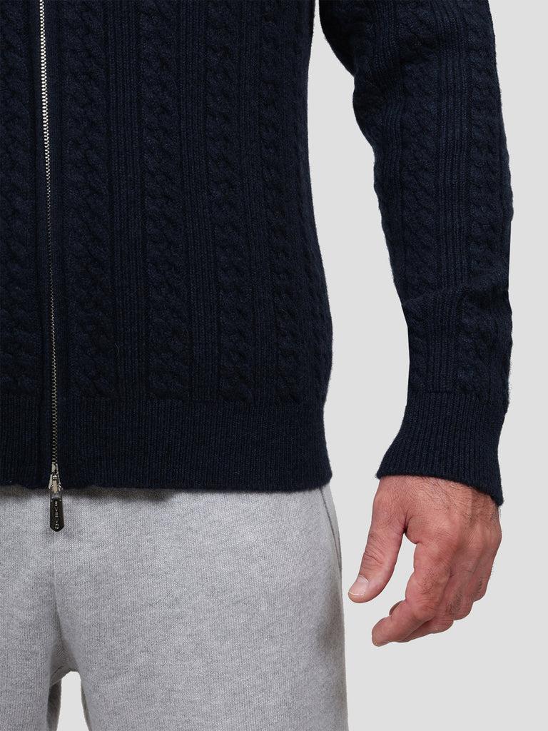 Svevo Giubbotto 100% Cashmere Blu