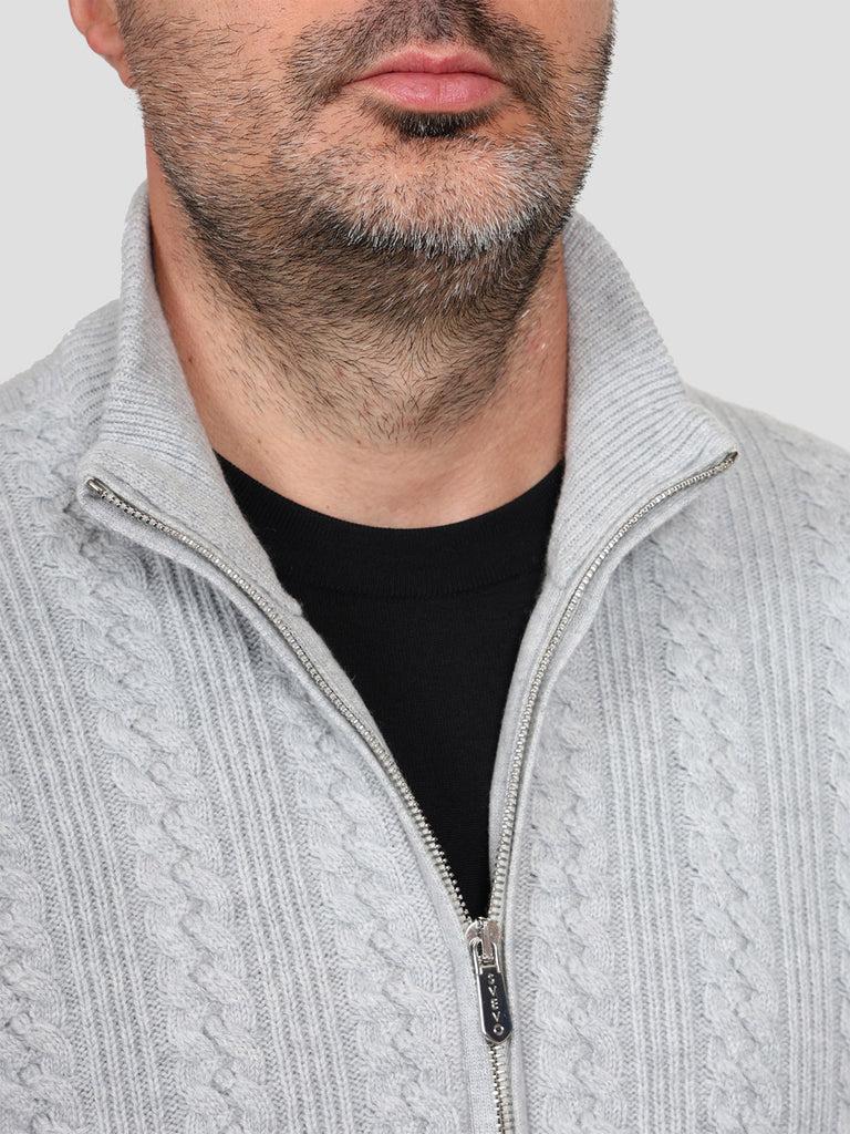 Svevo Giubbotto 100% Cashmere Grigio