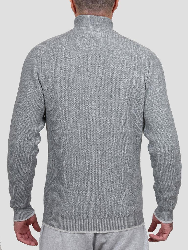 Svevo Giubbotto 100% Lana Grigio