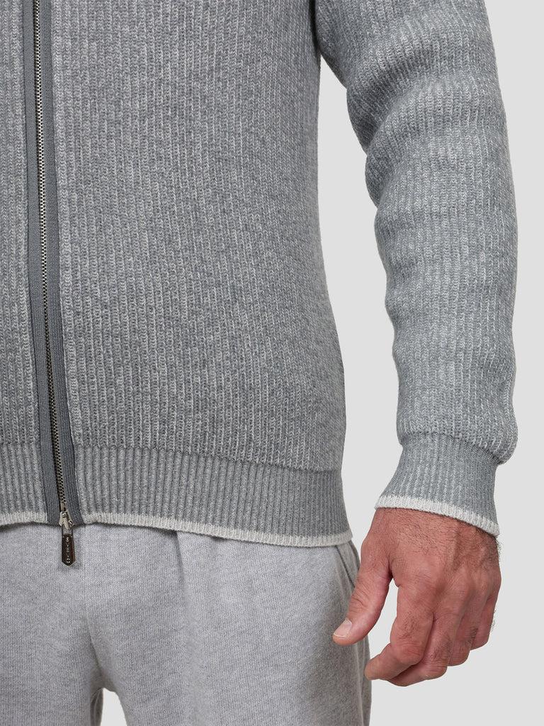 Svevo Giubbotto 100% Lana Grigio