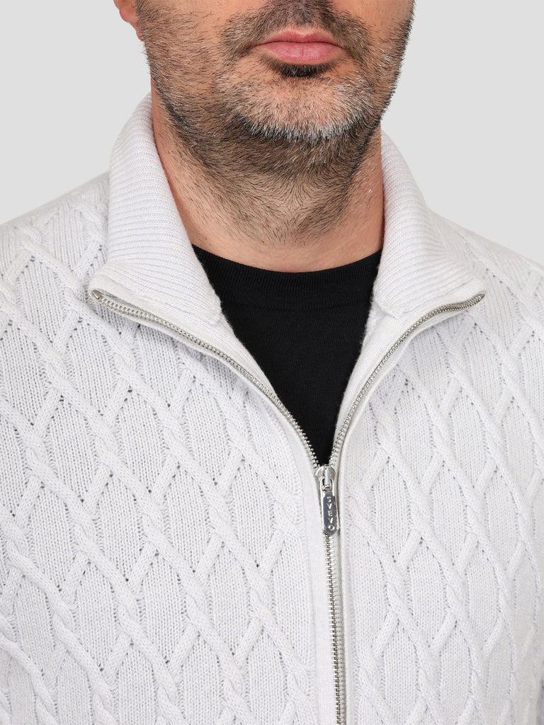 Svevo Giubbotto In Cashmere Vapore