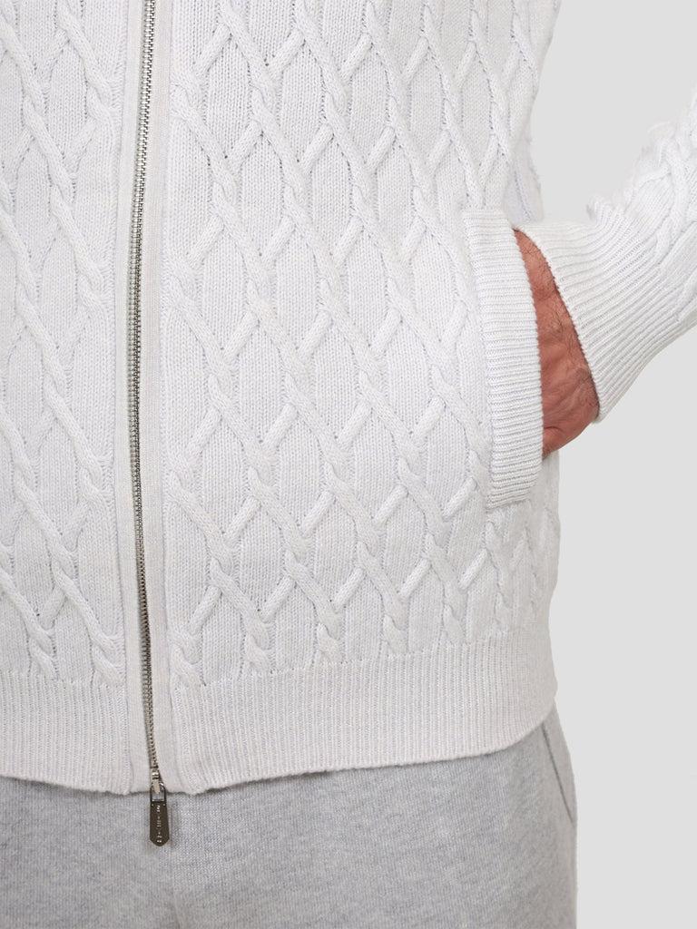 Svevo Giubbotto In Cashmere Vapore