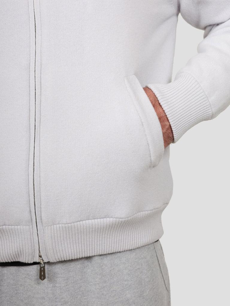 Svevo Giubbotto Lana E Montone Grigio