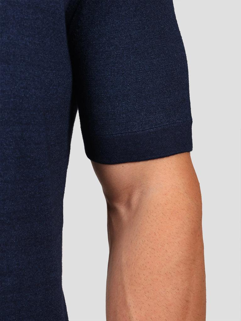 Svevo Maglia Girocollo 100% Cotone Indaco