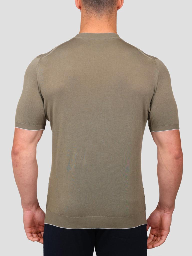 Svevo Maglia Girocollo 100% Cotone Makò Grigio